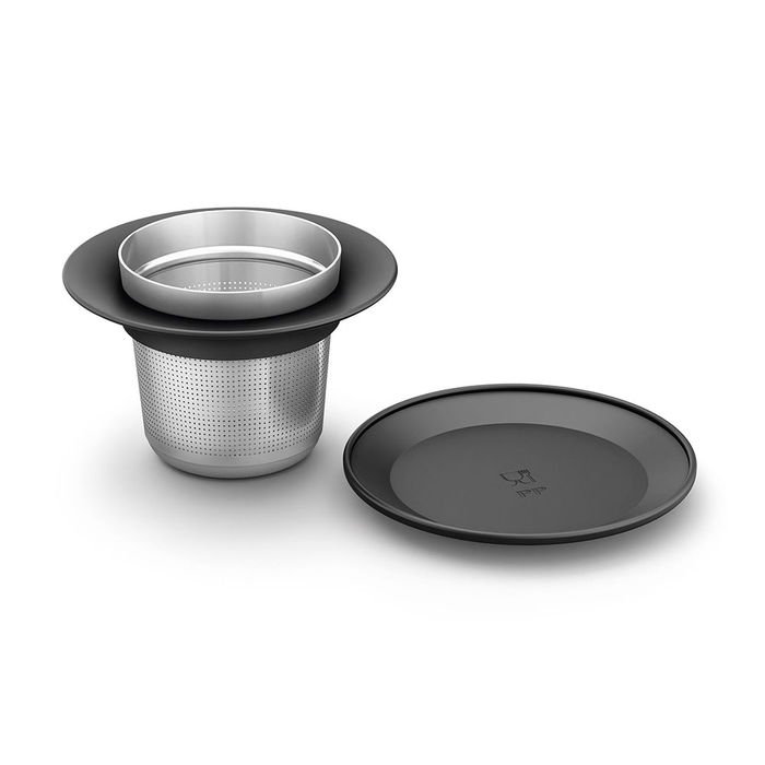 Zack Colador de Té Omba 6.5 Cm Altura Diámetro 9.4 Cm Malla Fina 0.5mm